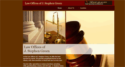 Desktop Screenshot of jsgreenlaw.com